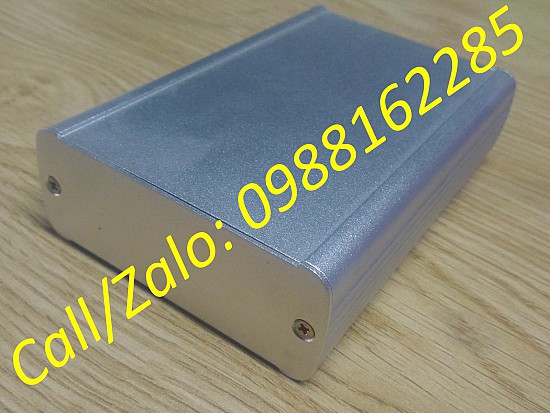 Mã SP: A67 - Hộp nhôm hợp kim 6061-T5, kích thước: 32.2*82*120