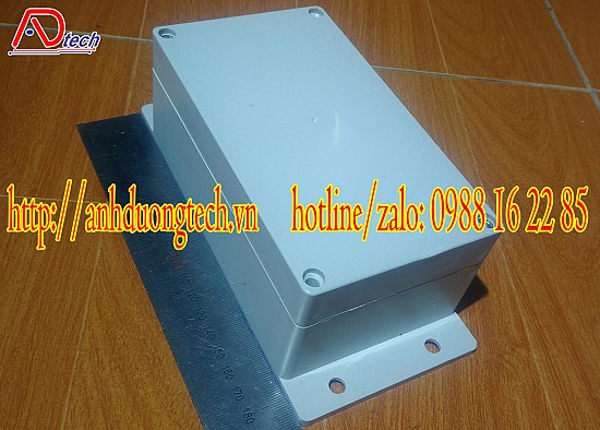 Mã SP: F2B - Hộp nhựa ABS có tai, chống nước, kích thước: 158*90*65