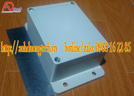Mã SP: F3B - Hộp nhựa ABS có tai, chống nước, kích thước: 115*90*55